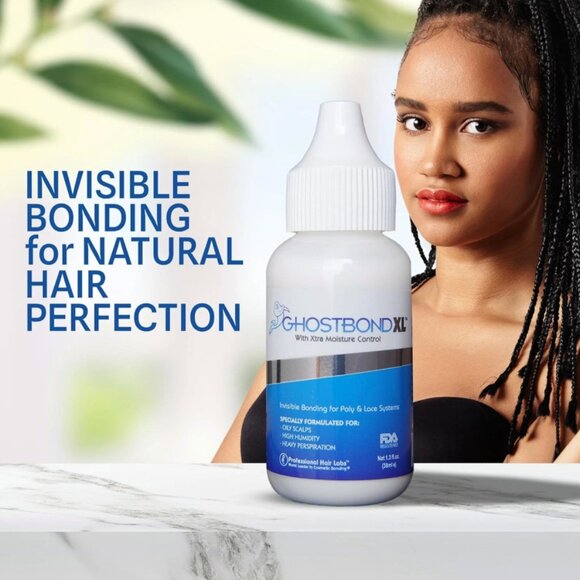 Ghostbond XL Wig Glue 1.3 Oz Lace Bonding Invisible Hair Replacement Adhesive - Picture 7 of 7